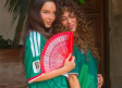 Belinda y Danna apoyaron a la Seleción