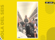 Julián Quiñones ovacionado en vuelo
