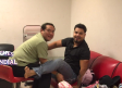 Así fueron captados 'Chencho' y André en camerinos