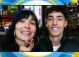 Aitana canta en el festejo de España
