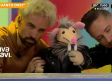 ¿Beso de tres entre conductores?