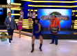 Valeria sorprende con sus raros pasos de baile