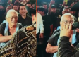 Julión Álvarez comparte shot con 'abuelita' durante concierto