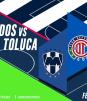 Sigue el Minuto a Minuto entre Rayados y Toluca (2-0)