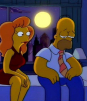Acalorado debate, ¿Homero Simpson le fue infiel a Marge?