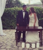 Así de hermosa lució Yuli Flores en su boda