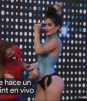 Nabila paga apuesta con sensual 'Body Paint'