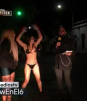 ¡ESCÁNDALO! Chica de 'Es Show' semidesnuda en el centro de Monterrey