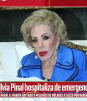 Silvia Pinal es hospitaliza de emergencia