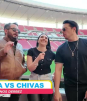 América vs Chivas con los hermanos Derbez