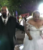 Despelucan a la novia en plena boda