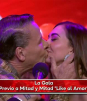 Alfredo Adame se da tremendo beso con Aleida