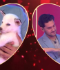 Brisa le regala perrito a Santiago como su futuro hijo