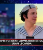 Juan Lecanda confiesa ser admirador de 'Quico'