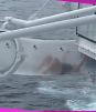 Mujer queda atrapada en tobogán de un crucero