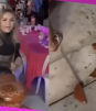 Lady Hambreada: Mujer tira ollas de comida porque no le querían dar más
