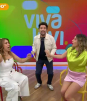 Violeta Moreno y Yake Rosales en el 'Piensa Rápido'