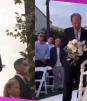 Novia con parálisis sorprende al caminar el día de su boda