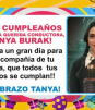 Celebran cumpleaños a Tanya Burak en el programa