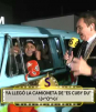 Llega la camioneta para don Francisco