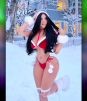 Bellas fotos de Enid Wong en la nieve