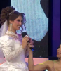 Aylin sorprende en la pasarela de novias