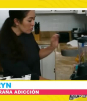 Mujer y su extraña adición de comer por la nariz