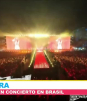 Shakira ¿arrasó en su concierto en Brasil?