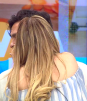 Gina Pastor le roba un beso a Eduardo Orozco 'El Doc'
