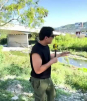 Zair sale a explorar el río Santa Catarina