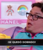 Franco Escamilla ¿se quedó dormido en un podcast?