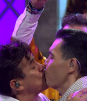 Ángel Castro y Eduardo 'El Doc' se dan tremendo beso
