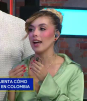 Isabella manda mensaje de aliento a su familia en Colombia