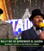 Billy se escuda en no conocer al personaje