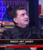 Mago Ari Sandy y su mejor amigo en los medios de comunicación