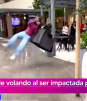 Joven se hace viral tras ser golpeada por un columpio