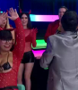 Robertita sufre sensual accidente en pleno concurso