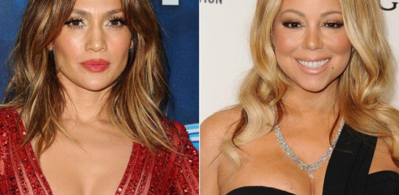 Jennifer Lopez y Mariah Carey