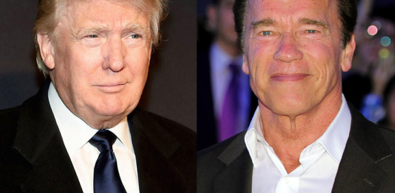 Donald Trump y Arnold Schwarzenegger