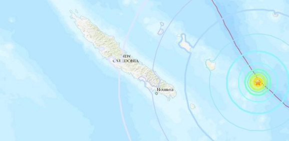 Terremoto de 7.5 sacude Nueva Caledonia; hay alerta de tsunami
