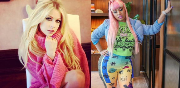 Avril Lavigne y Nicki Minaj 