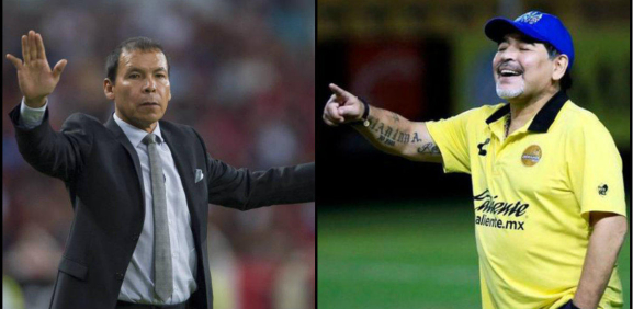 'El Profe' Cruz y Maradona