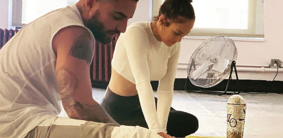 Jennifer Lopez y Maluma 