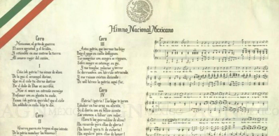 Esta es las estrofas prohibidas del Himno Nacional Mexicano