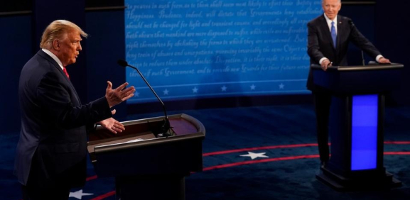 Trump y Biden intercambian ataques sobre coronavirus en el último debate 
