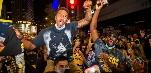 Los Angeles Lakers NBA FINALS CELEBRATION