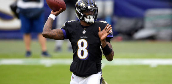 Lamar Jackson da positivo a Covid-19 y no jugará ante Pittsburgh