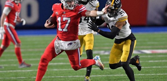 Josh Allen y los Bills vencen a los Steelers