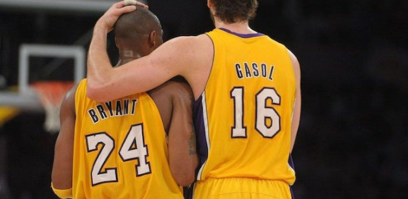 Gasol y Bryant