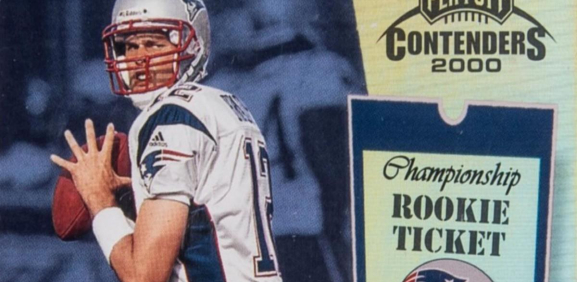 Tom Brady rookie card